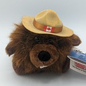 4.5" RCMP CHARACTER BUDDIES BEAVERNWT HTF STUFFED ANIMAL HOUSE PLUSH
